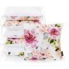 T-tomi Vankúšikový mantinel Watercolor flowers