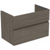 Ideal Standard Finesse - Umývadlová skrinka, 80x44x55 cm, 2 zásuvky, Dark Elm E3387UR Ideal Standard Finesse - Umývadlová skrinka, 80x44x55 cm, 2 zásuvky, Dark Elm E3387UR