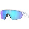 Slnečné okuliare Oakley Sphaera Matná biela Prizm zafírová polarizovaná Slnečné okuliare Oakley Sphaera Matná biela Prizm zafírová polarizovaná