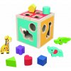 Alltoys Dřevěná kostka vkládačka zvířátka Alltoys Dřevěná kostka vkládačka zvířátka