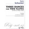 THREE DANCES - Tri tance pre dve priečne flauty a klavír THREE DANCES - Tri tance pre dve priečne flauty a klavír