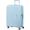 American Tourister SOUNDBOX SPINNER 67 EXP Pastel Blue 71,5 L petrolejová American Tourister SOUNDBOX SPINNER 67 EXP Pastel Blue 71,5 L petrolejová