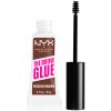 NYX Professional Makeup The Brow Glue Instant Brow Styler tónovací gel na obočí s extrémní fixací 03 Medium Brown 5 g