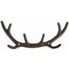 Hnedý kovový nástenný vešiak Antlers – Esschert Design Hnedý kovový nástenný vešiak Antlers – Esschert Design