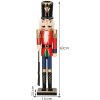 Springos CA0908 VIANOČNÁ OZDODA LUSKÁČIK 60 CM Springos CA0908 VIANOČNÁ OZDODA LUSKÁČIK 60 CM