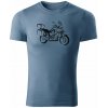 T-ričko Honda VFR1200X Crosstourer pánske tričko Farba trička: Denim, Veľkosť: XXL T-ričko Honda VFR1200X Crosstourer pánske tričko Farba trička: Denim, Veľkosť: XXL