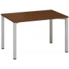 kancelársky stôl Alfa 200, 120 x 80 x 74,2 cm, rovné prevedení, dezén orech, RAL9022 kancelársky stôl Alfa 200, 120 x 80 x 74,2 cm, rovné prevedení, dezén orech, RAL9022