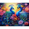 Norimpex diamantové maľovanie Pávie schôdzka 30 x 40 cm