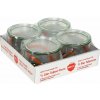 Weck zavárací poháre s viečko tesnenie svorky tvar tulipán 4 x 500 ml Weck zavárací poháre s viečko tesnenie svorky tvar tulipán 4 x 500 ml