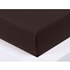XPOSE® Jersey plachta Exclusive - tmavo hnedá 180x200 cm, Jersey XPOSE® Jersey plachta Exclusive - tmavo hnedá 180x200 cm, Jersey