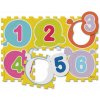 CHICCO Puzzle penové Čísla 30x30 cm, 6 ks CHICCO Puzzle penové Čísla 30x30 cm, 6 ks