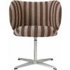 Ferm Living Rico Swivel Louisiana sand / chocolate