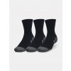 Under Armour Unisex ponožky UA Performance Cotton Mid (3 páry) Čierna XL Under Armour Unisex ponožky UA Performance Cotton Mid (3 páry) Čierna XL
