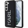 Karl Lagerfeld Samsung Galaxy S24 čierne HC 3D logo glitter KLHCS24S3DMBKCK