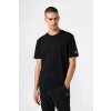 Champion T-Shirt with Big Embroidery Logo 220273 KK001 čierne
