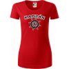 Kapitán kormidlo - Dámske tričko z organickej bavlny Origin (GOTS) - 2XL ( Červená ) Kapitán kormidlo - Dámske tričko z organickej bavlny Origin (GOTS) - 2XL ( Červená )