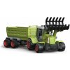 Traktor skrutkovací nakladač s návesom 40 cm - mix variantov či farieb Traktor skrutkovací nakladač s návesom 40 cm - mix variantov či farieb