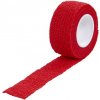 Kruuse Vet-Flex Obinadlo elast. 2,5 cm x 4,5 m červené