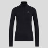 Odlo Merino 200 BL Top Turtle Neck LS Half Zip black Odlo Merino 200 BL Top Turtle Neck LS Half Zip black