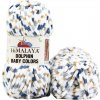 Himalaya příze Dolphin Baby Colors 80423 bílá, šedá, světle hnědá, modrá Himalaya příze Dolphin Baby Colors 80423 bílá, šedá, světle hnědá, modrá