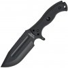 Halfbreed Blades Large Bush Knife - Fixed Blade LBK-01 Gen-2 BLK K340 Halfbreed Blades Large Bush Knife - Fixed Blade LBK-01 Gen-2 BLK K340