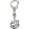 Strieborne Tlapky Anglický buldog – kľúčenka 541 Strieborne Tlapky Anglický buldog – kľúčenka 541