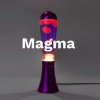 Lávová lampa MAGMA Balvi fialová/červená 220V Lávová lampa MAGMA Balvi fialová/červená 220V