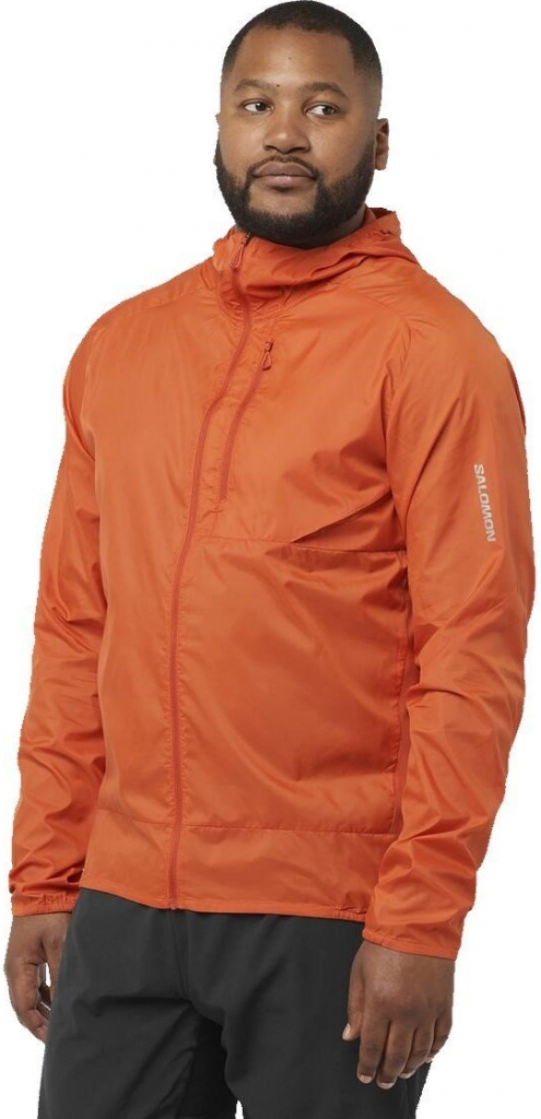 Salomon bunda Bonatti Cross FZ Hoodie M LC2044600 burnt ochre