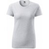 Tričko dámske Malfini Classic New - svetlo sivé, M Tričko dámske Malfini Classic New - svetlo sivé, M