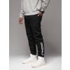 Ombre Men's denim joggers with piping - black čierna XL Ombre 5902228981053 Ombre Men's denim joggers with piping - black čierna XL Ombre 5902228981053