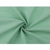 Bavlněná látka / plátno s krajkovým efektem METRÁŽ - 7 zelená pastel sv Bavlněná látka / plátno s krajkovým efektem METRÁŽ - 7 zelená pastel sv