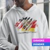 Mikina s potlačou PORSCHE Dámsky Biela XXL Mikina s potlačou PORSCHE Dámsky Biela XXL