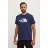 The North Face tričko S/S Easy Tee pánske tmavomodré The North Face tričko S/S Easy Tee pánske tmavomodré