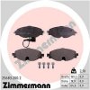 ZIMMERMANN Sada brzdovych platniciek kotucovej brzdy 25683.200.2 ZIMMERMANN Sada brzdovych platniciek kotucovej brzdy 25683.200.2