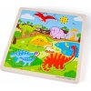 Bigjigs Toys vkladačka so zvukom Dinosaury