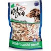 KIDDOG králičí malé sushi 250 g (min. odběr 5 bal.) KIDDOG králičí malé sushi 250 g (min. odběr 5 bal.)