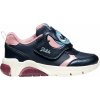 Geox, J FADINLIGHT tmavo modrá ružová biela
