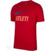 Nike Tričko ATLETiCO MADRID Swoosh červené velikost: L Nike Tričko ATLETiCO MADRID Swoosh červené velikost: L