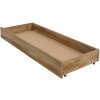 Textilomanie Úložný box pod posteľ ELISA 200 cm, dub artisan Textilomanie Úložný box pod posteľ ELISA 200 cm, dub artisan