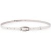 Penny Belts Dámsky kožený opasok 215-2 biely Penny Belts Dámsky kožený opasok 215-2 biely