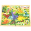 Drevené puzzle 48 dielikov Viga Dinosauri Drevené puzzle 48 dielikov Viga Dinosauri