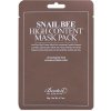 Benton Snail Bee High Content Mask Pack Textílna maska na tvár s veľkou dávkou mucínu a včelího jedu 20 g Benton Snail Bee High Content Mask Pack Textílna maska na tvár s veľkou dávkou mucínu a včelího jedu 20 g
