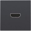 NIKO 122-69417 Kryt s pripojením HDMI na HDMI, anthracite NIKO 122-69417 Kryt s pripojením HDMI na HDMI, anthracite