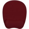 Podložka pod myš, ergonomická, pamäťová pěna, vínovo červená, Powerton WPEPE6-R Podložka pod myš, ergonomická, pamäťová pěna, vínovo červená, Powerton WPEPE6-R
