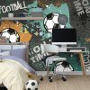 Samolepiaca tapeta futbalová lopta v modernom prevedení Samolepiaca tapeta futbalová lopta v modernom prevedení