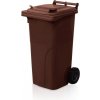 TBA Plastové obaly s.r.o. Plastová popolnica 240l, hnedá TBA Plastové obaly s.r.o. Plastová popolnica 240l, hnedá
