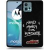 Picasee silikónový čierny obal pre Motorola Moto G72 - Dark Racer Picasee silikónový čierny obal pre Motorola Moto G72 - Dark Racer