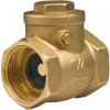 Spätná klapka DN25 mosadz+kovové sedlo vodorovná Spätná klapka DN25 mosadz+kovové sedlo vodorovná