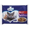 PreVital Cat hovädzie / králik-morka v želé 4 x 100 g