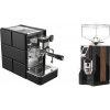 Stone Espresso Plus + Eureka Mignon Specialita, WD black, walnut Stone Espresso Plus + Eureka Mignon Specialita, WD black, walnut